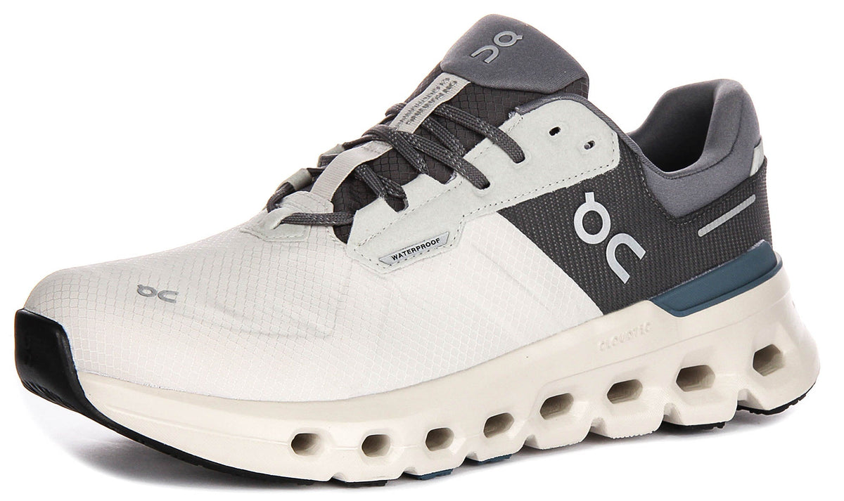 On Running Cloudrunner 2 Waterproof In Grey For Men