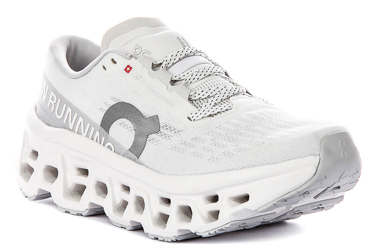 On Running Cloudmonster 3 In White For Women