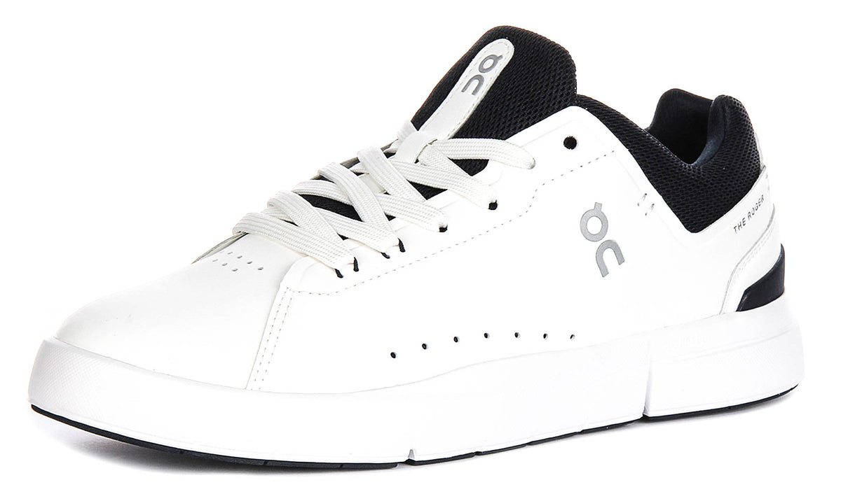 On Running The Roger Adv In White Navy For Men