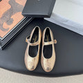 CHANEL BALLET IN GLITTER GOLDEN SEQUINS